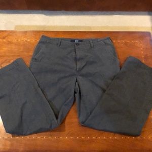 Gap Charcoal loose-fit chinos